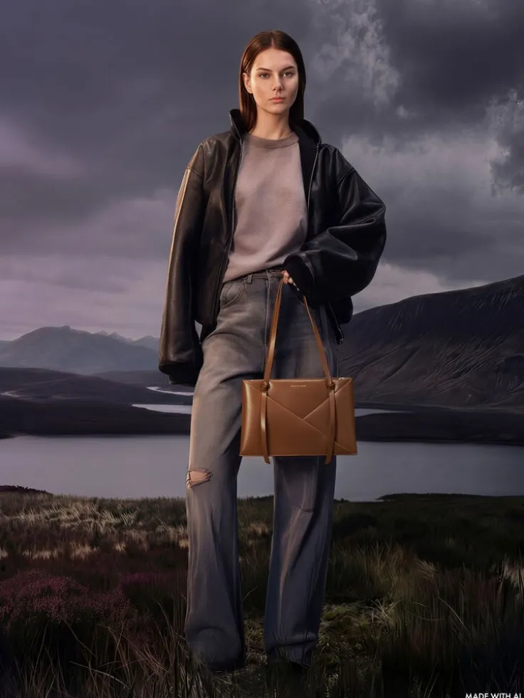 Midori Geometric Tote Bag