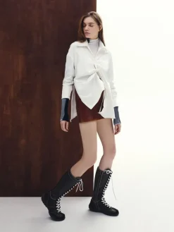 Minette Knee-High Sneaker-Boots