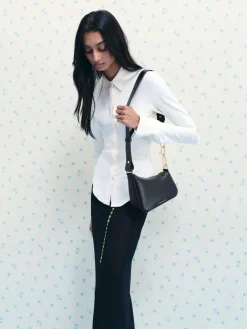 Mini Agatha Chain-Strap Shoulder Bag