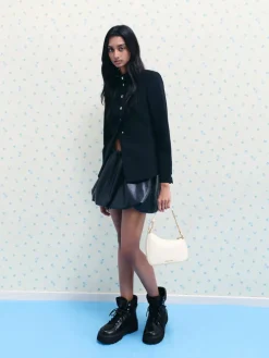 Mini Agatha Chain-Strap Shoulder Bag
