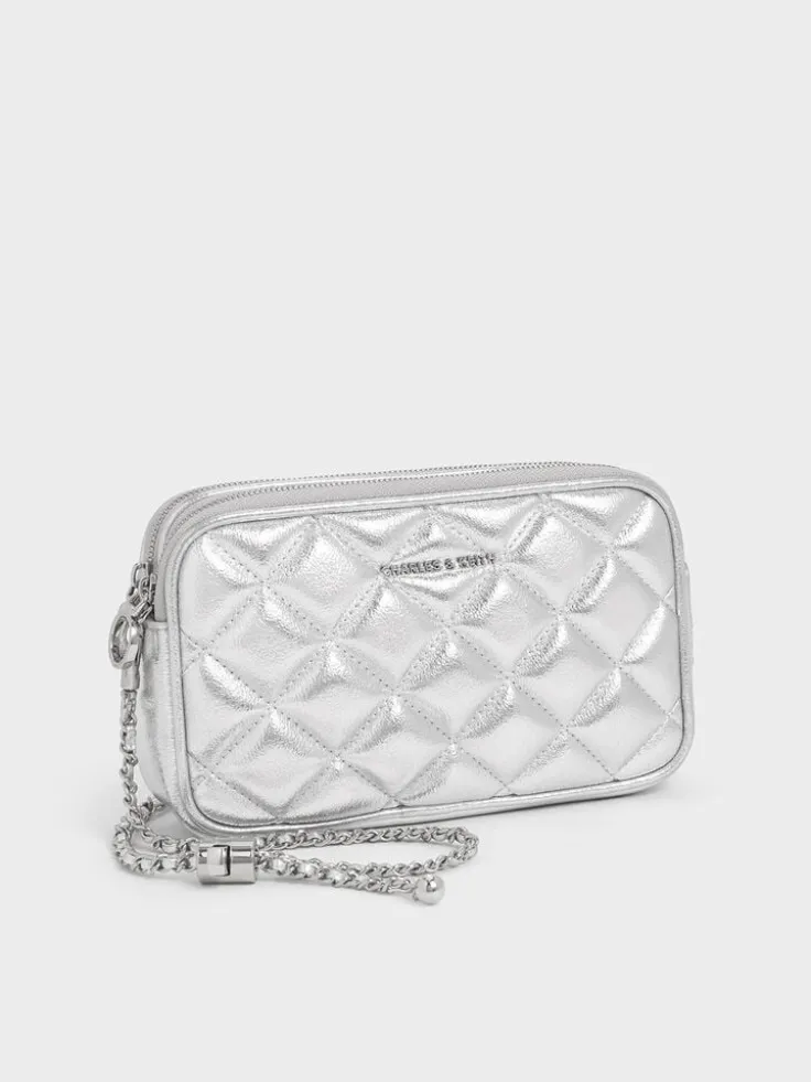 Mini Apfra Quilted Crossbody Bag