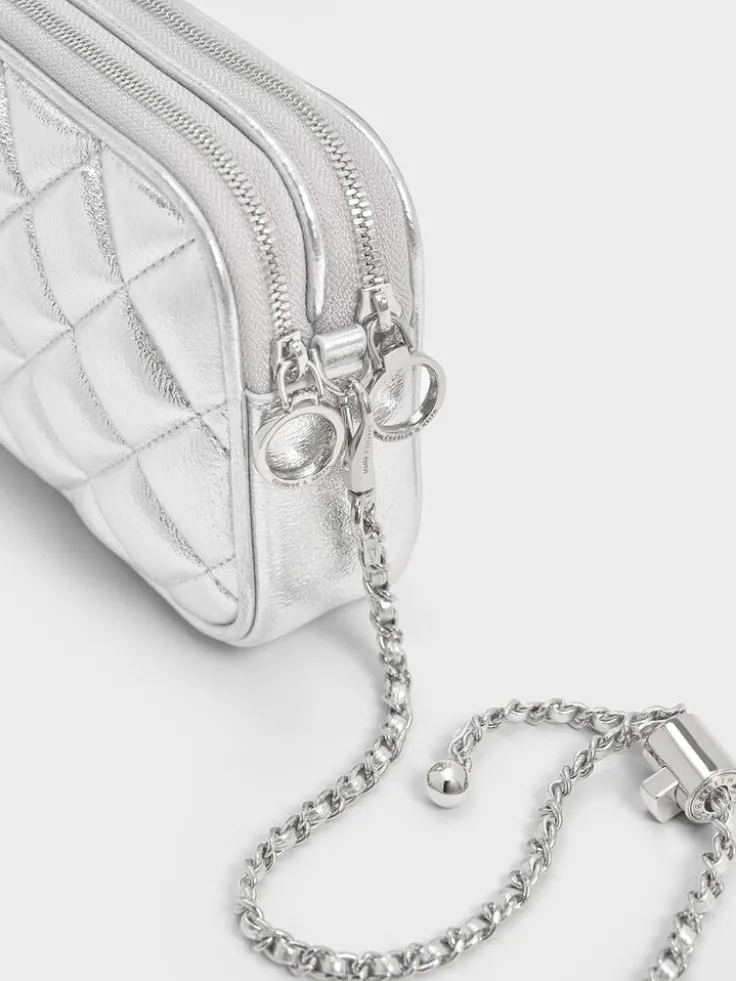 Mini Apfra Quilted Crossbody Bag