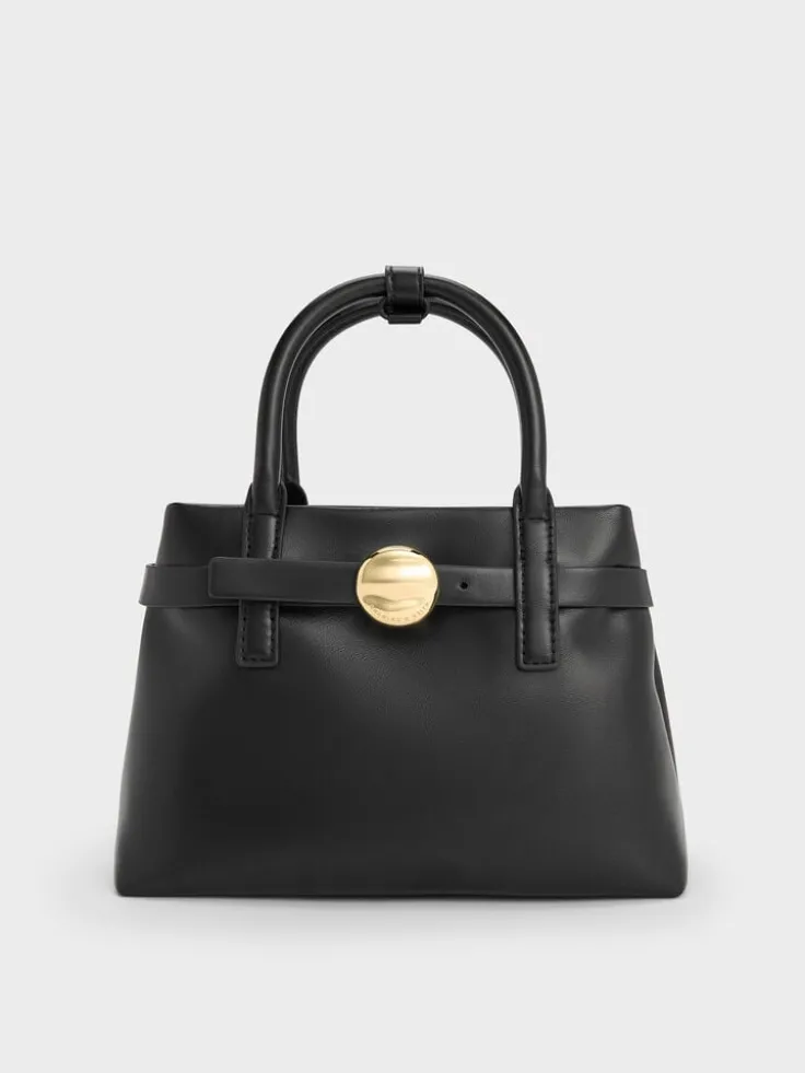 Mini Behn Belted Tote Bag