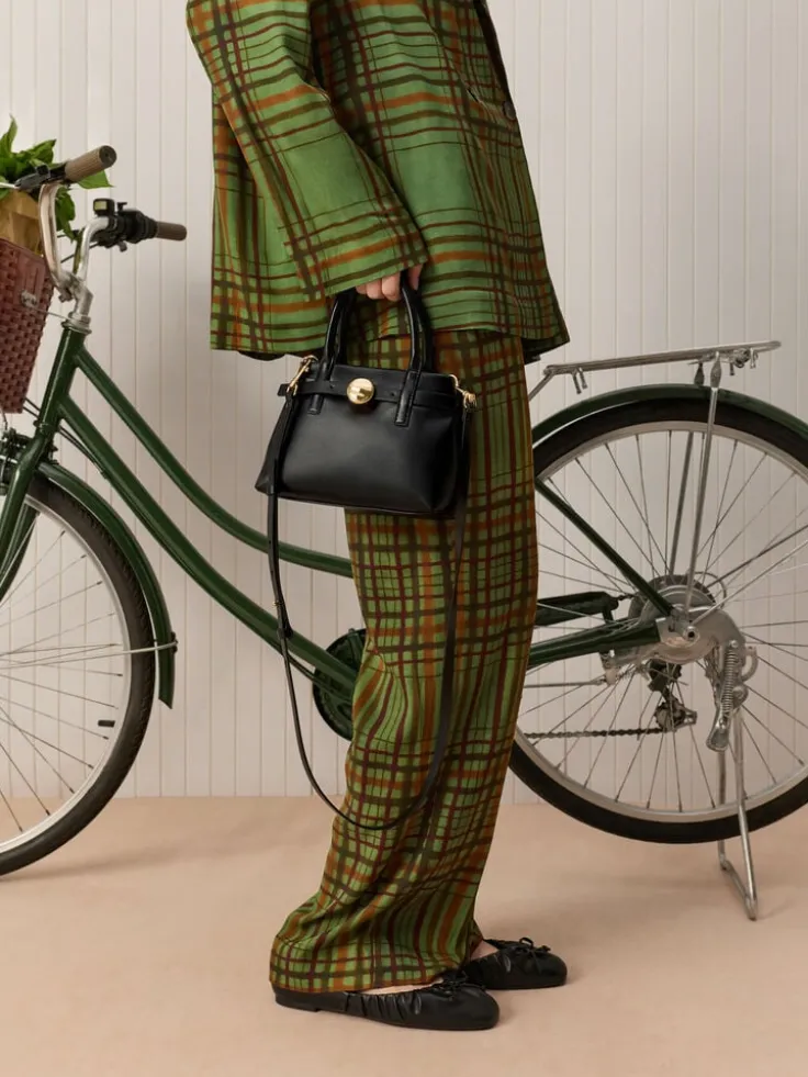 Mini Behn Belted Tote Bag