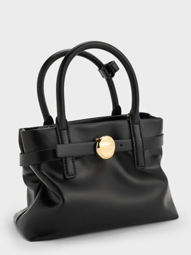 Mini Behn Belted Tote Bag