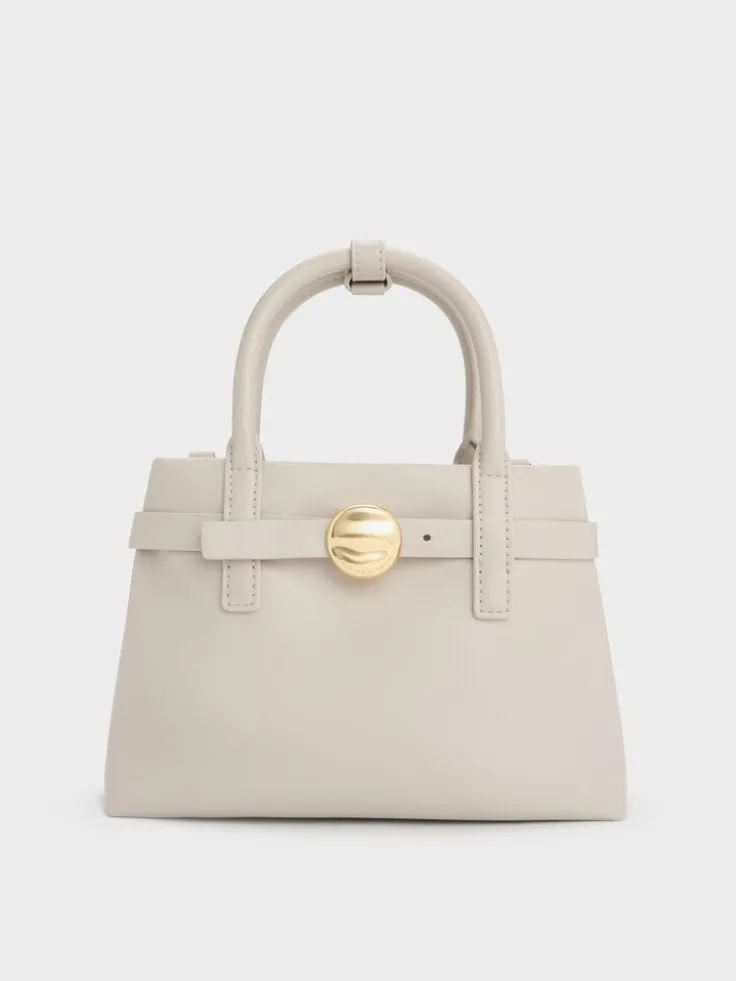 Mini Behn Belted Tote Bag