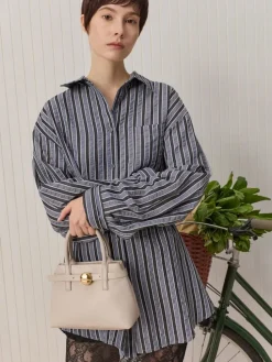 Mini Behn Belted Tote Bag