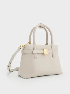 Mini Behn Belted Tote Bag
