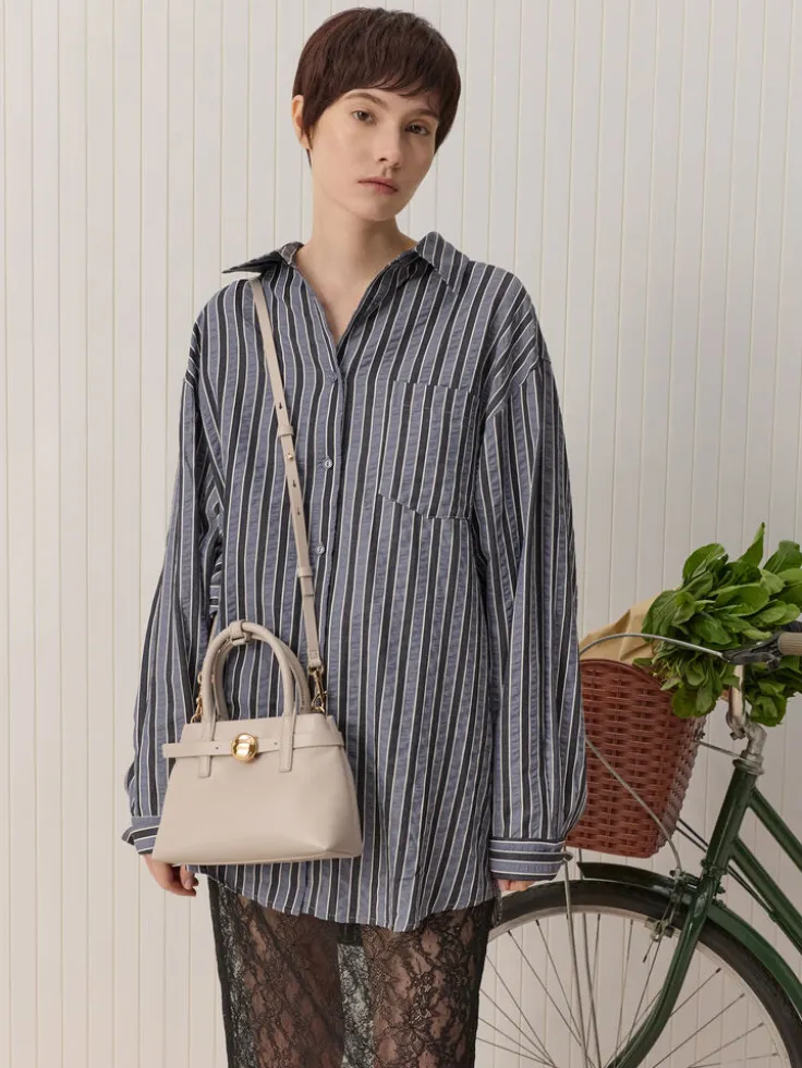 Mini Behn Belted Tote Bag
