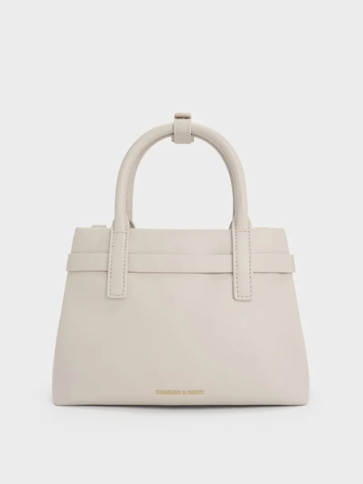 Mini Behn Belted Tote Bag