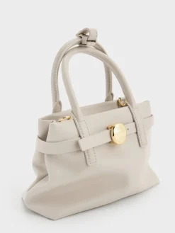 Mini Behn Belted Tote Bag