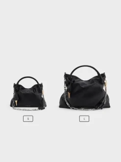 Mini Delfina Chain Tote Bag