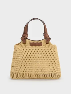 Mini Ida Knitted Tote Bag