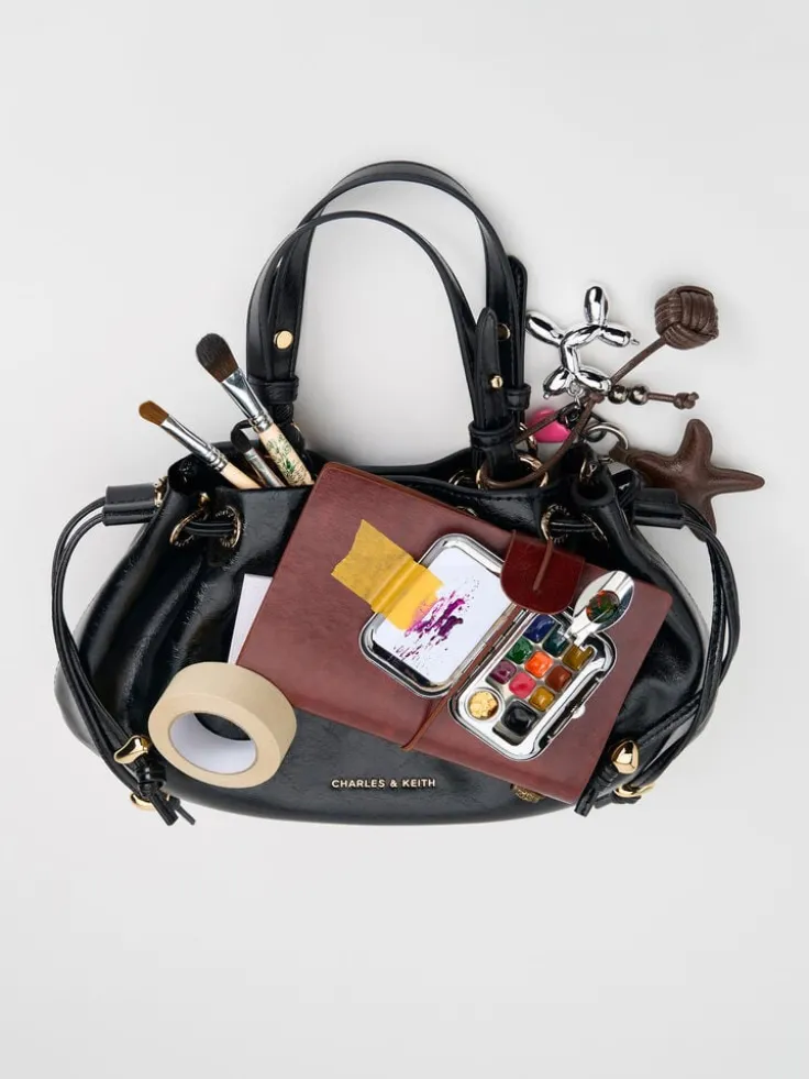 Mini Moxie Drawstring Bucket Bag