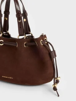 Mini Moxie Drawstring Bucket Bag