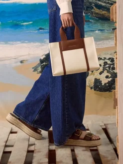 Mini Shalia Canvas Tote Bag