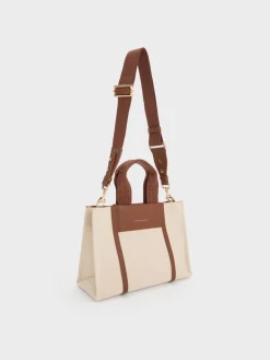 Mini Shalia Canvas Tote Bag