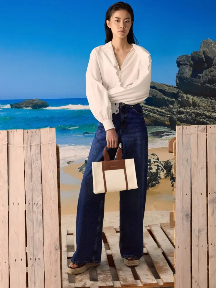 Mini Shalia Canvas Tote Bag