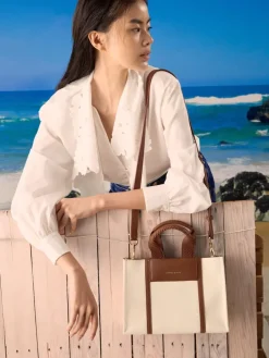Mini Shalia Canvas Tote Bag