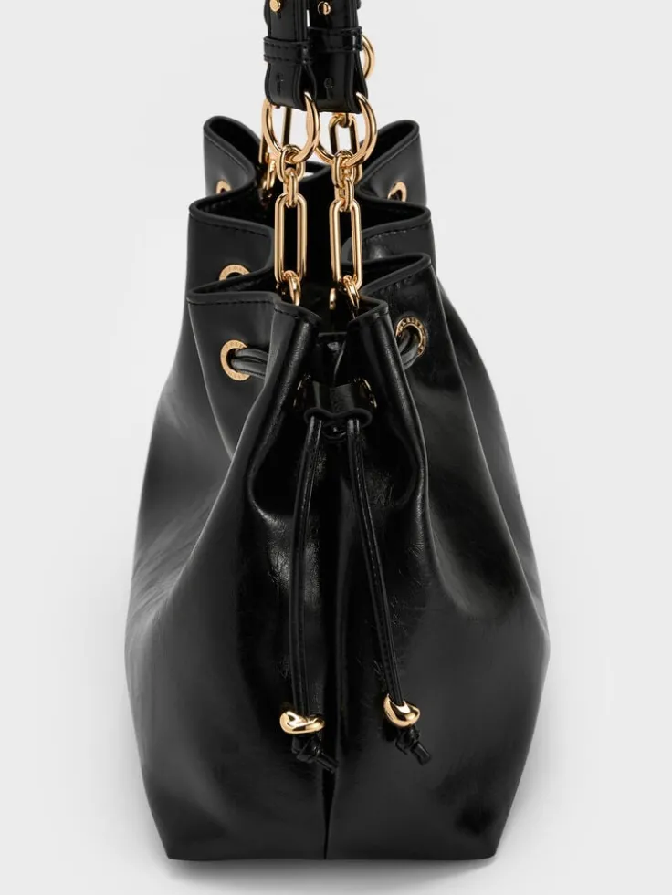 Moxie Drawstring Bucket Bag