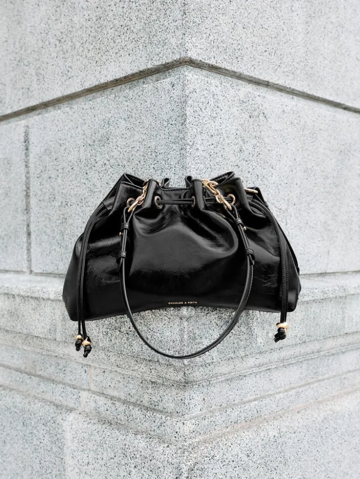 Moxie Drawstring Bucket Bag