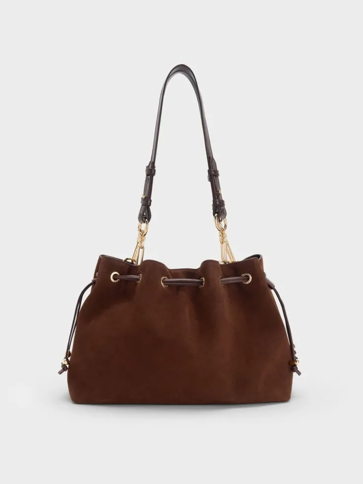 Moxie Drawstring Bucket Bag