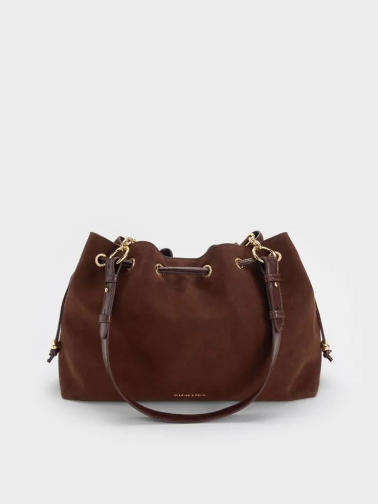 Moxie Drawstring Bucket Bag