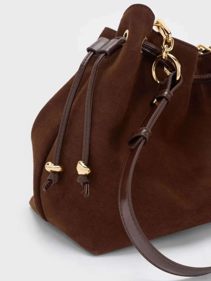 Moxie Drawstring Bucket Bag