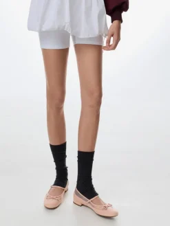 Mulligan Faux Suede & Mesh Mary Janes
