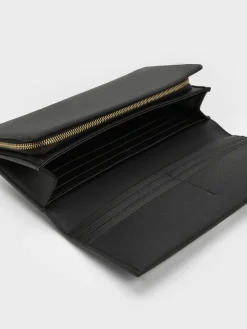 Muriel Front Flap Long Wallet
