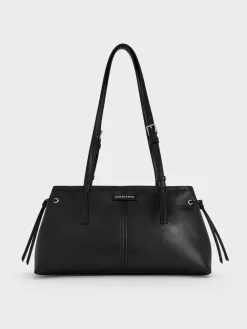 Noane Elongated-Handle Shoulder Bag
