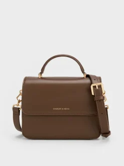 Octavia Front Flap Top Handle Bag