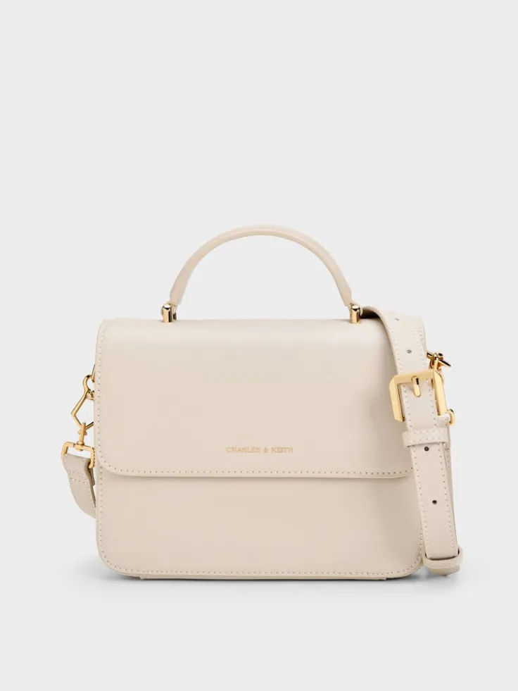 Octavia Front Flap Top Handle Bag