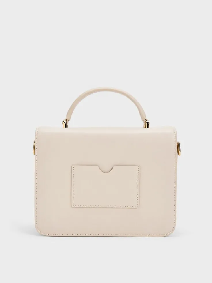 Octavia Front Flap Top Handle Bag