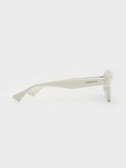 Onyx Cat-Eye Sunglasses