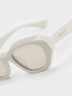 Onyx Cat-Eye Sunglasses
