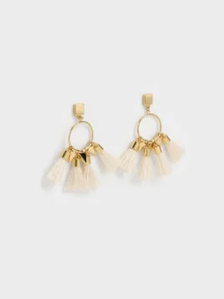 Orelia Tassel Drop Earrings