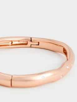 Ottilie Crystal Sculptural Bangle