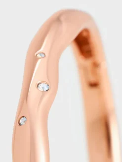 Ottilie Crystal Sculptural Bangle