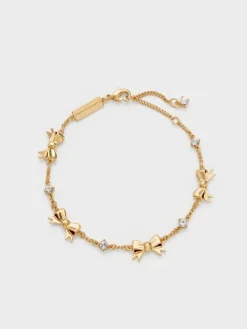 Paige Bow Crystal Bracelet