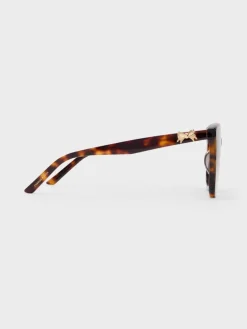 Paige Bow Square Sunglasses
