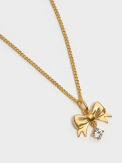 Paige Crystal Bow Charm