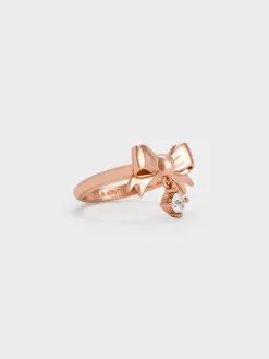 Paige Crystal Bow Ring