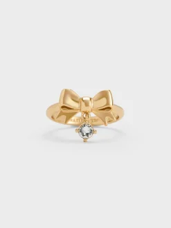 Paige Crystal Bow Ring