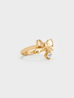 Paige Crystal Bow Ring