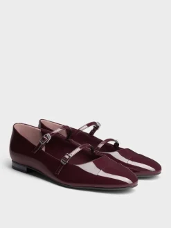 Patent Double-Strap Mary Janes