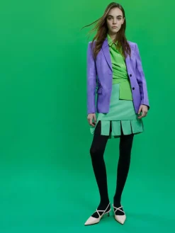 Pauline Patent Crossover Kitten Heels
