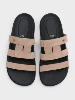 Petina Suede Flatform Sandals