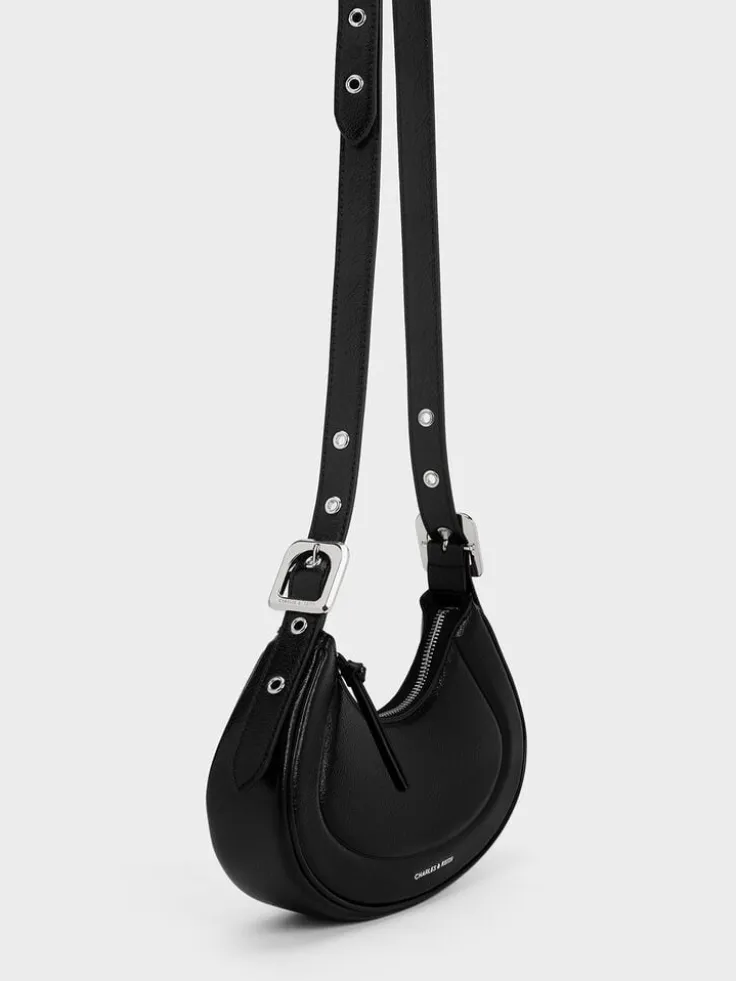 Petra Curved Shoulder Bag