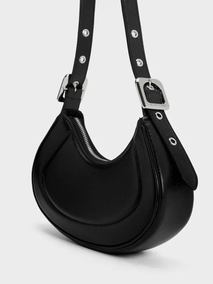 Petra Curved Shoulder Bag